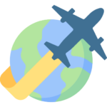 travelling around the world and speaking foreign languages